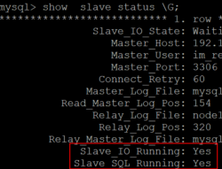 mysql主从复制之异常解决--- Slave_IO_Running: NO_Gblfy_Blog_slave_io_running: no